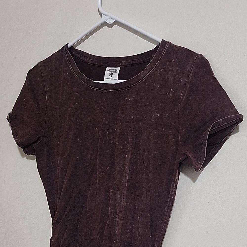 PINK Victoria's Secret Dark Purple Tee Dress